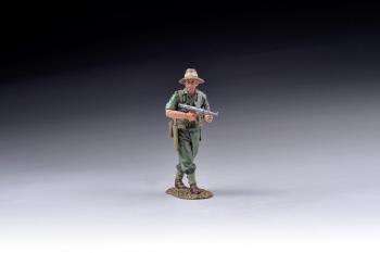 Allied Patrol Soldier with Owen Machine Gun--single figure--RETIRED. - LAST ONE!  #32729