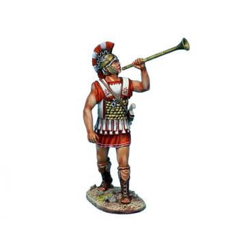 Image of Macedonian Phalanx Trumpeter--single figure--RETIRED--LAST ONE!!