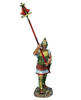 Image of Macedonian Phalanx Standard Bearer--single figure--RETIRED--LAST ONE!!