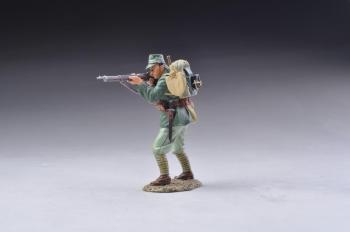 Image of Standing Firing Japanese Rifleman with backpack--single figure--RETIRED--LAST ONE!!