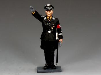 The Black Heydrich--single SS-Obergruppenfuhrer Reinhard Heydrich figure--RETIRED. #33126