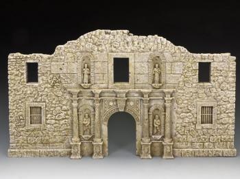 Image of The New Alamo Facade--15 1/2 in. (L) x 1 in. (D) x 9 in. (H)