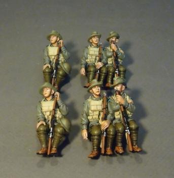 London Bus Passengers Set #1, The Great War, 1914-1918--four pieces--RETIRED--LAST ONE!! #33150