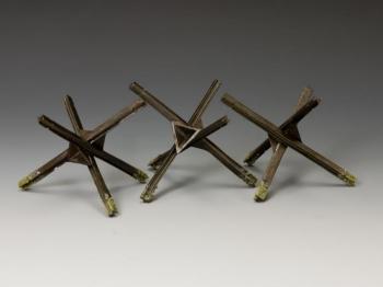 Beach Obstacles--three Czech Hedgehogs #33245