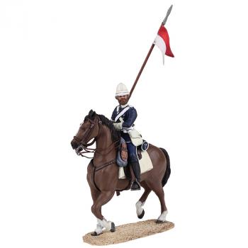 Image of British 17th Lancer Mounted No.1--single mounted figure