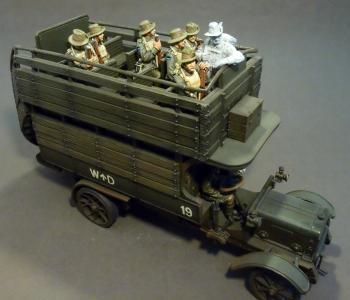 London Bus Passengers #2, The Great War, 1914-1918--two figures--RETIRED--LAST ONE!! #33350