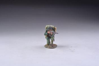 Image of Kneeling Firing Japanese Marine wearing helmet--single figure--RETIRED--LAST ONE!!