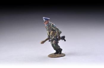 Image of Running FJ Officer with MP40 and Panzerfaust (Normandy 1944)--single figure--RETIRED--LAST ONE!!