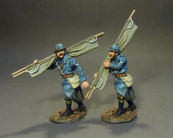 Stretcher Bearers, French Infantry 1917-1918, The Great War, 1914-1918—two figures--RETIRED--LAST ONE!! Stretcher Bearers, French Infantry 1917-1918, The Great War, 1914-1918—two figures--RETIRED--LAST ONE!! #33609