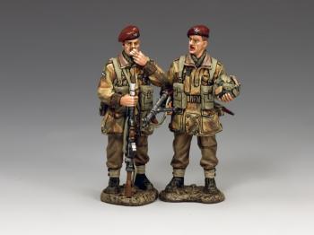 The Ambushers--two figures from No.5 Platoon--RETIRED. #33707