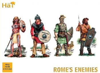 Image of Enemies of Rome--seventy-two 1:72 scale plastic figures