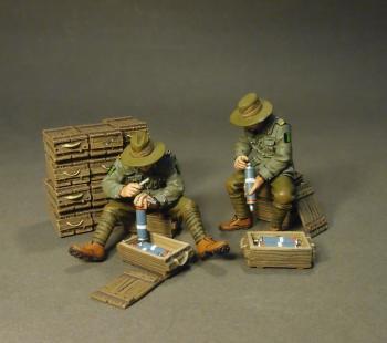 Stokes Mortar Crew (53), The Great War, 1914-1918—ten pieces Stokes Mortar Crew (53), The Great War, 1914-1918—ten pieces #33813