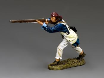 Advancing Firing Tejano--single figure in bandana--RETIRED. - LAST TWO!  #33849