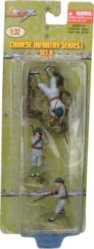 The Ultimate Soldier 21st Century Chinese Infantry Series 1--three figures--RETIRED. ONE AVAILABLE!  #33894