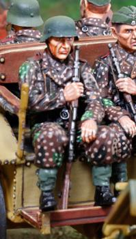 Waffen SS Rider Helmeted--single figure--RETIRED--LAST ONE!! #33930
