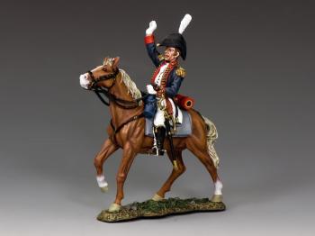 Royal Mounted Artillery Officer--single mounted figure--RETIRED--LAST ONE!! #34283