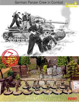 WWII German Panzer Unit in Combat--thirty-four 1:72 scale plastic figures in 13 poses--ONE IN STOCK. WWII German Panzer Unit in Combat--thirty-four 1:72 scale plastic figures in 13 poses--ONE IN STOCK. #34329