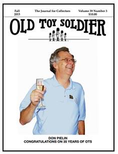 Old Toy Soldier Magazine, Fall 2015--Volume 39, Number 3--RETIRED--LAST ONE!! #34331