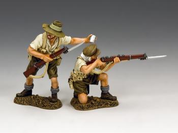 Covering Fire (off-white army shirt)--two figures--RETIRED. #0