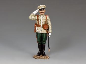 WWI Russian 1st Lifeguard Regiment Saluting Officer--single figure--RETIRED. WWI Russian 1st Lifeguard Regiment Saluting Officer--single figure--RETIRED. #34444