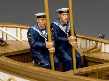 Up Oars!--two Royal Navy sailor figures--RETIRED. #34458