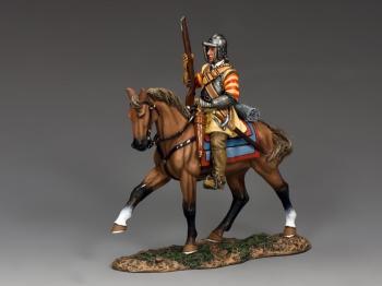 Roundhead with Carbine--single mounted figure--RETIRED. #34465