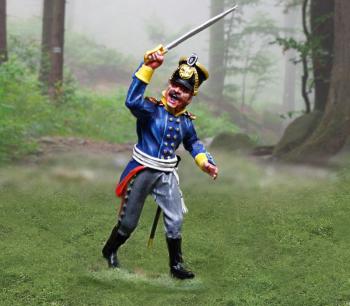 Prussian Officer, 11th Prussian Line--single figure--RETIRED--LAST TWO!! #34875