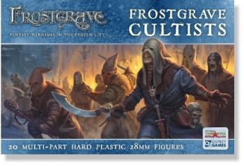 Frostgrave Cultists--20 multi-part hard plastic 28mm figures Frostgrave Cultists--20 multi-part hard plastic 28mm figures #35100
