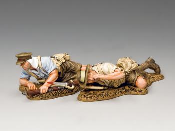 ANZACS Under Fire, Gallipoli, 1915--two figures #35279