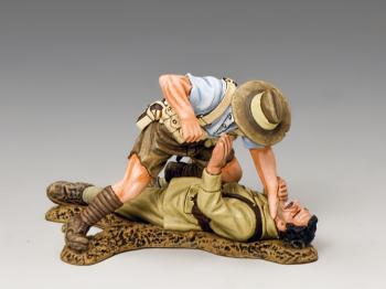 Fighting Fists, Gallipoli, 1915--ANZAC vs. Turkish Infantryman--two figures on single base--RETIRED. Fighting Fists, Gallipoli, 1915--ANZAC vs. Turkish Infantryman--two figures on single base--RETIRED. #35280