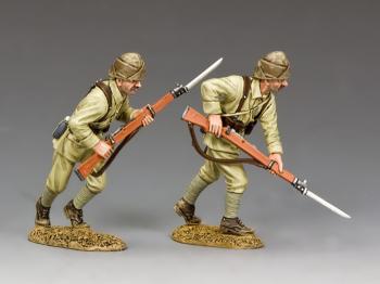 Turkish Bayonets, Gallipoli, 1915--two figures--RETIRED. #35281