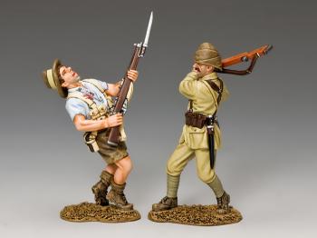 Defending the Line, Gallipoli, 1915--Turk vs. ANZAC--two figures--RETIRED. Defending the Line, Gallipoli, 1915--Turk vs. ANZAC--two figures--RETIRED. #35283