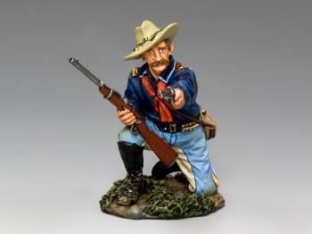 Kneeling Officer with Pistol & Carbine--single U.S. Cavalry figure Kneeling Officer with Pistol & Carbine--single U.S. Cavalry figure #35294