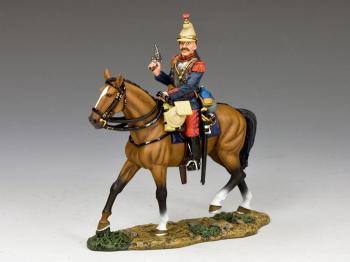 French Cuirassier with Pistol--single mounted figure--RETIRED. French Cuirassier with Pistol--single mounted figure--RETIRED. #35490