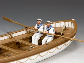 Oarsmen Rowing Set B, Gallipoli 1915 (bearded)--two figures with oars--RETIRED. Oarsmen Rowing Set B, Gallipoli 1915 (bearded)--two figures with oars--RETIRED. #35494