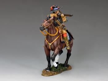 Royalist Cavalier Shooting, English Civil War--single mounted figure--RETIRED. #35501