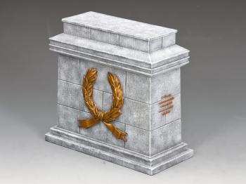 Large Equestrian Statue Plinth (Greystone)--RETIRED. #35511