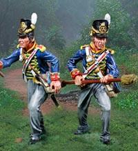 Royal Artillery Swabber and Ignitor--two figures--RETIRED--LAST ONE!! #35704