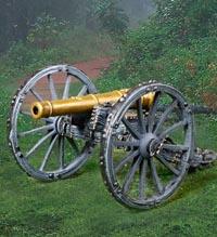 Royal Artillery Cannon--single cannon (Same as TCS00505)--RETIRED--LAST TWO!! #35705