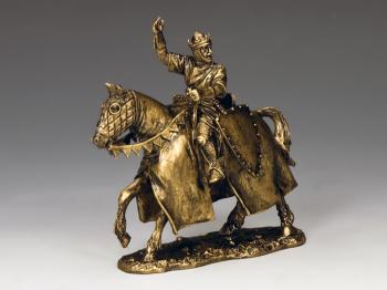 King Philip of France (BRONZE)--single mounted statue figure--RETIRED. King Philip of France (BRONZE)--single mounted statue figure--RETIRED. #35794