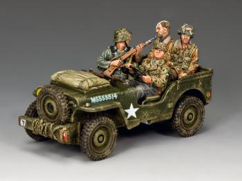 Under New Ownership--captured British JEEP and four figures--RETIRED. #35875