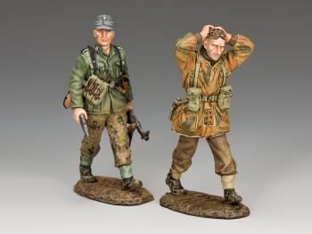 Marching into Captivity--British Para and German SS figures--RETIRED--LAST ONE!! Marching into Captivity--British Para and German SS figures--RETIRED--LAST ONE!! #35878