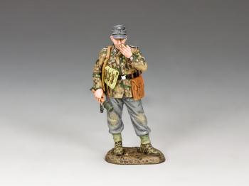 Smoke Break--single smoking Waffen SS soldier figure #35894