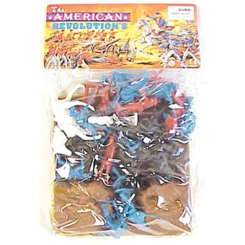 American Revolution Embankment set--includes embankment, play mat, cannon, & 1:32 scale plastic figures American Revolution Embankment set--includes embankment, play mat, cannon, & 1:32 scale plastic figures #35909