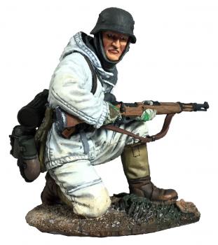 German Volksgrenadier in Parka Kneeling with K-98 No.1--single figure--RETIRED -- LAST THREE!! German Volksgrenadier in Parka Kneeling with K-98 No.1--single figure--RETIRED -- LAST THREE!! #35964