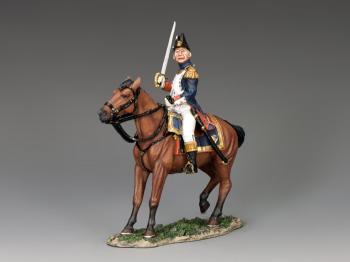 French Old Guard Mounted Officer--single mounted figure French Old Guard Mounted Officer--single mounted figure #36114