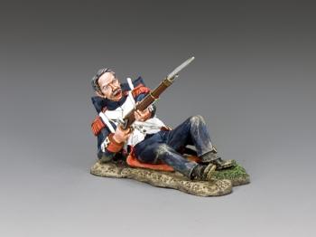 French Old Guard Still Fighting (laying on butt)--single figure French Old Guard Still Fighting (laying on butt)--single figure #36119
