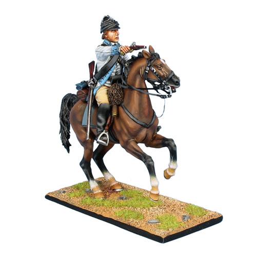 US Continental 3rd Light Dragoons Private #1--single mounted figure ...