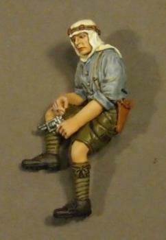 Armoured Car Crew, Rolls Royce Armoured Car, The Hedjaz Armoured Car Section--single figure #36335