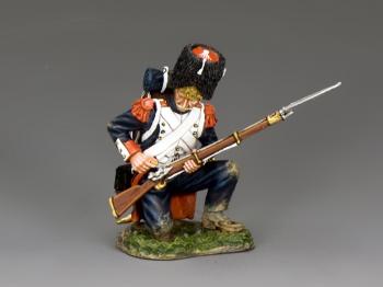 Kneeling Loading--Single Napoleonic Figure Kneeling Loading--Single Napoleonic Figure #36362